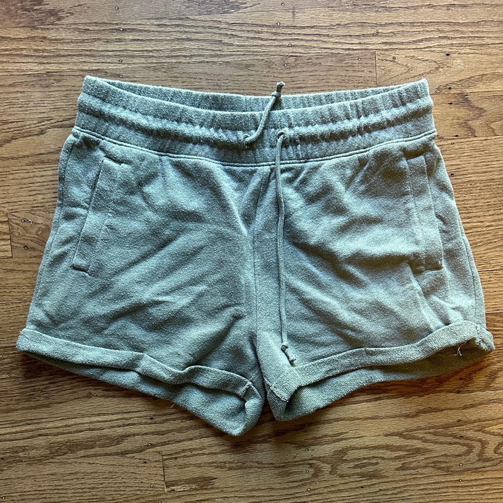 Threads 4 Thought Olive Athletic Shorts